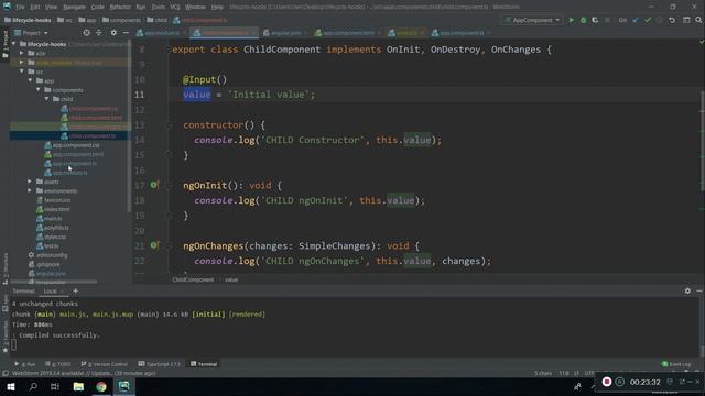 Angular для новичка. Angular lifecycle hooks. Angular жизненный цикл компонента смотреть онлайн