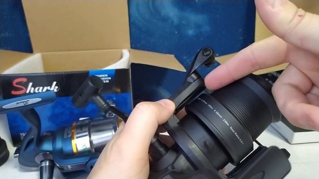 Сравнение катушек близнецов Mifine Surf 5000F и Shark 5000XV. Мощные катушки для рыбалки смотреть онлайн
