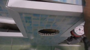 Съёмный Короб из пластика в ванной