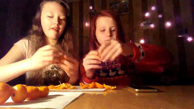 ♡🍊Как быстро нужно есть мандаринки🍊♡ смотреть онлайн