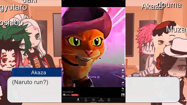 Uppermoons and muzan reacts to Random stuff (3/5,Puss in boots!) смотреть онлайн