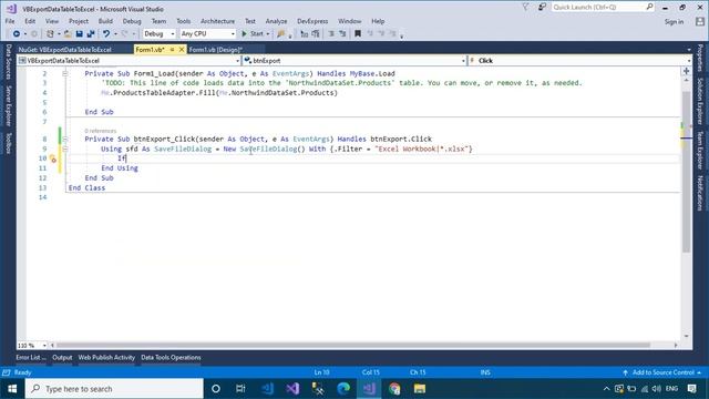 VB.NET Tutorial - How to Export DataGridView to excel | FoxLearn смотреть онлайн