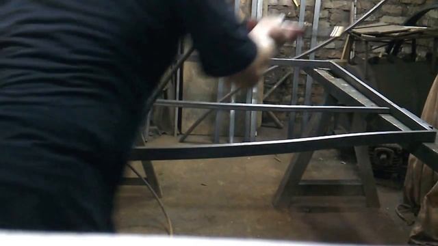 Кованые ворота,#сборка полотна,рамок. смотреть онлайн