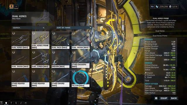 Warframe Arsenal, Fasionframe #05 Mele zbraně!!! смотреть онлайн