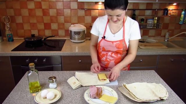 Завтрак за 5 минут! Конвертики из лаваша | Всегда Вкусная Еда смотреть онлайн