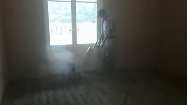 Фрезеровка бетонного пола 11