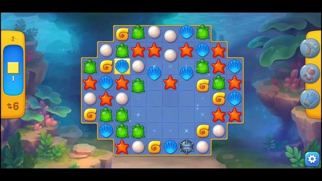 FISHDOM Полное Прохождение  НАЧАЛО Уровни 123