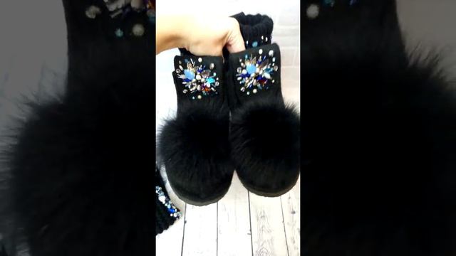 Повязка на голову и валеши. Ручная работа. смотреть онлайн