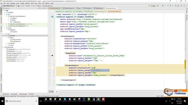 Android Development Tutorial - Search on SQLite data смотреть онлайн