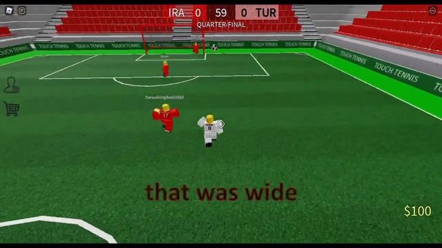 PLAYING THE ROBLOX TOUCH FOOTBALL WORLD CUP!!! [Roblox Touch Football World Cup Highlights] смотреть онлайн