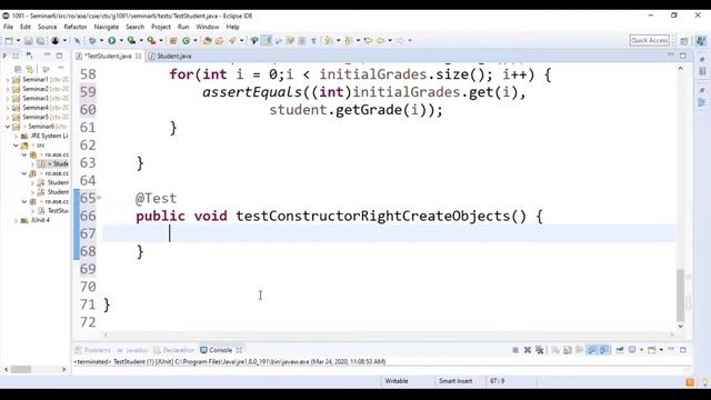 CTS En Seminar 6 Implementing Right-BICEP and CORRECT unit tests in JUnit 4 смотреть онлайн