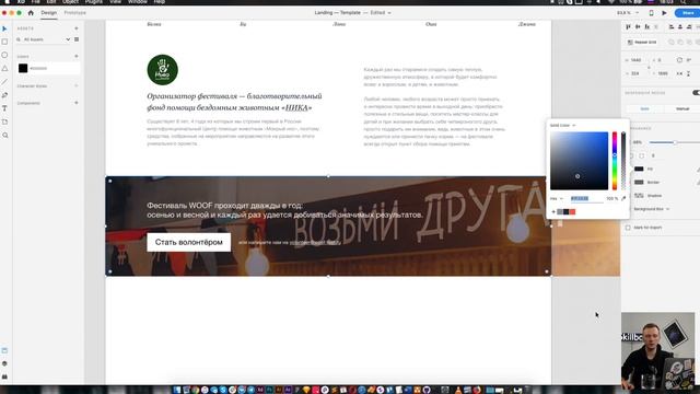 Проектирование лендинга | Skillbox веб-дизайн
