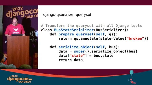 Django from queryset to serialization with Iuri de Silvio - DjangoCon US 2022 смотреть онлайн
