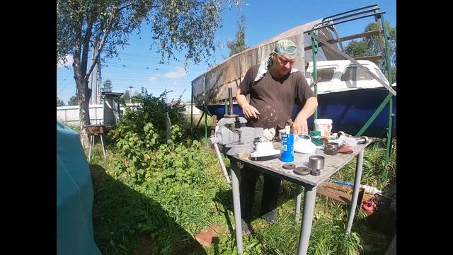 Замена подшипника ступицы на лодочном прицепе ЛАВ 81015 Часть 2 #заменаподшипникаприцепалав смотреть онлайн