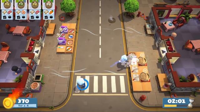 Overcooked! 2 Base Game - (Kevin 5) - 4 Star Solo смотреть онлайн