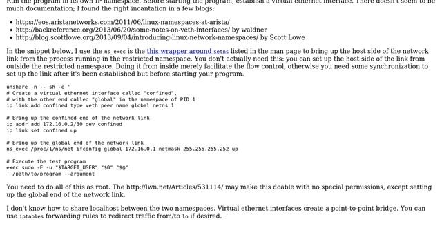 Command to run a child process "offline" (no external network) on Linux (3 Solutions!!) смотреть онлайн