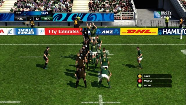 Rugby World Cup 2011 The Official Game - 6 New Screenshots Again Ft. South Africa And France! смотреть онлайн