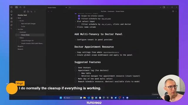 Filament Livestream: Pet Clinic Admin Panel - Doctor's Panel (Not!) смотреть онлайн
