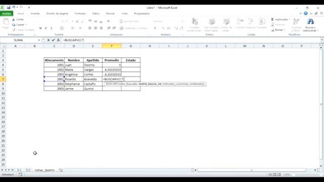 Ejercicio de Excel: "Sistema de control de Notas de Estudiantes" смотреть онлайн