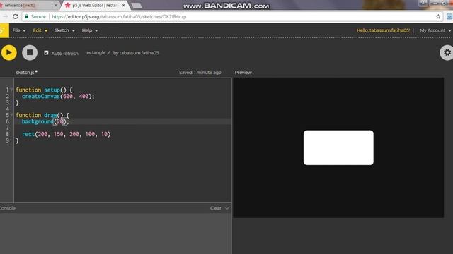 Learn how to draw shapes using JavaScript : p5.js смотреть онлайн