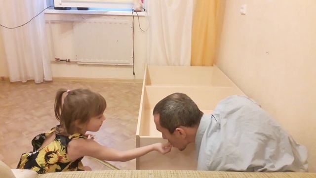 Сборка мебели своими руками (детская двухъярусная диван-кровать) смотреть онлайн