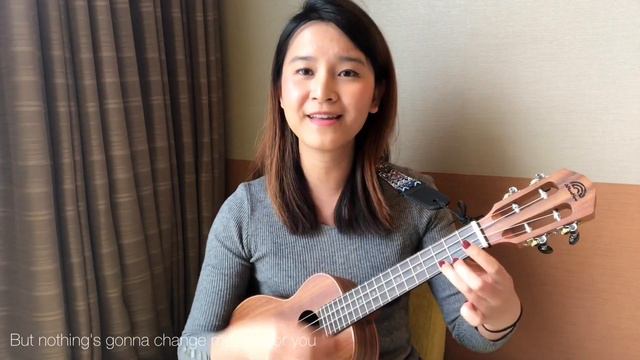 Nothing’s gonna change my love for you (George Benson) - ukulele cover (with lyrics) смотреть онлайн