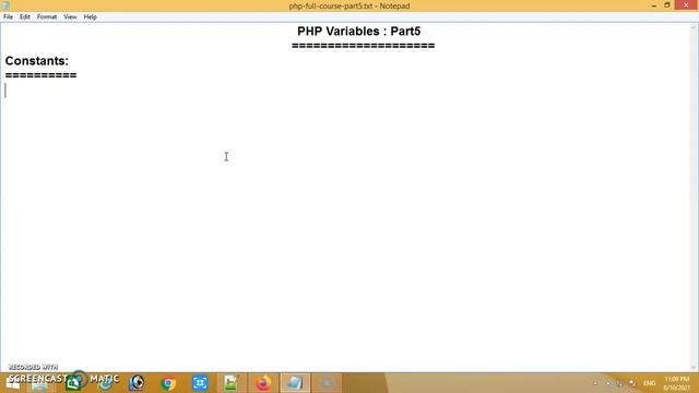 PHP Full Course | PHP for Beginners | PHP Complete Course | PHP Tutorial | PHP Variables Data Type смотреть онлайн