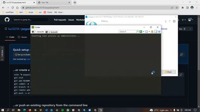 Laravel Payment : Install Laravel and Setup to GitHub смотреть онлайн