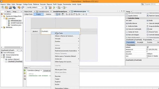 Tutorial Java - como chamar janela no meio da tela смотреть онлайн