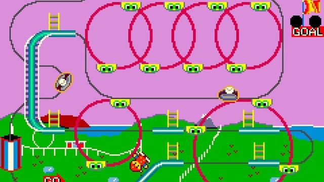 Arcade Game: Mr. Do's Wild Ride (1984 Universal) смотреть онлайн