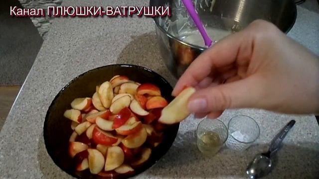 "ЛЕНИВАЯ" ШАРЛОТКА с РАНЕТКАМИ (или яблоками), вкусно и просто! смотреть онлайн