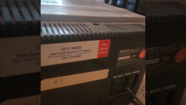 i86- Sony Betamax time commander SL-5800. condition unknown смотреть онлайн