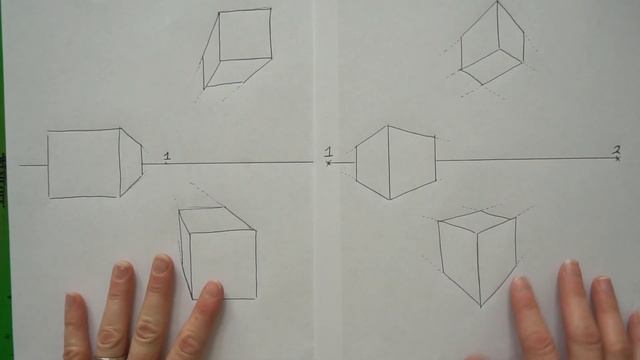 The Difference Between 1 Point Perspective and 2 Point Perspective смотреть онлайн