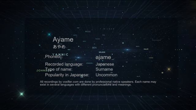 How to Pronounce Ayame (あやめ) in Japanese - Voxifier.com смотреть онлайн