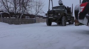 Урал лесовоз . Прокачка тормозов. Замена манжеты гидроцилиндра.