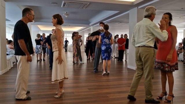 11° Festival Tango Liber em Lugo em 16/07/22, de tarde. Parte de tanda. смотреть онлайн