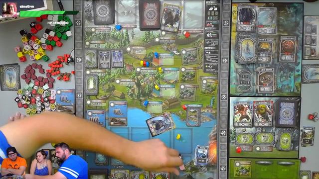 Twitch Live Stream of Champions of Midgard with Vallhalla and Dark Mountain Expansions смотреть онлайн