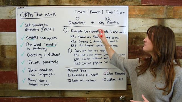 What is an OKR? Definition & Examples: OKRs That Work Part 1 of 6 смотреть онлайн