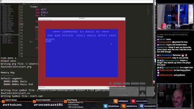 Lets Dissect a Commodore 64 Game! - Episode 29 - Keyboard Handling - 04/06/2020 смотреть онлайн