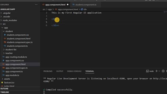 Part 6: - Component in Angular 15 | Angular 15 tutorials for beginnners смотреть онлайн