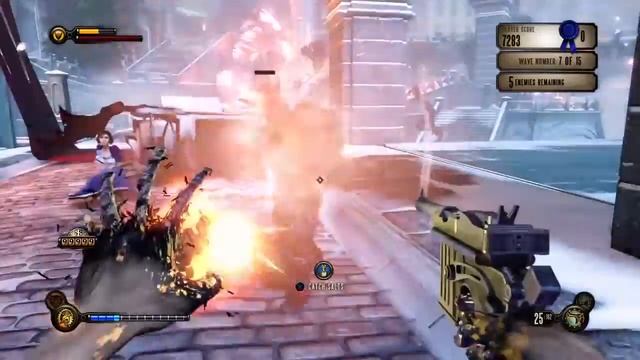 BioShock Infinite ps4 Emporia Arcade Wave 7 blue ribbon glitch смотреть онлайн