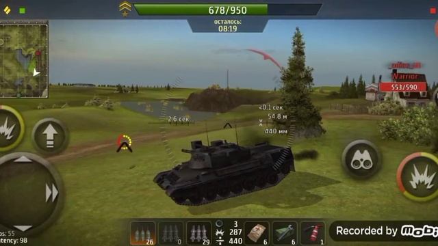 Бой на Leopard 1. Wild Tanks Online.??❤️❤️ смотреть онлайн
