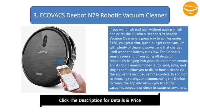 Top 5 Best Robotic Vacuum Cleaner in 2024 смотреть онлайн