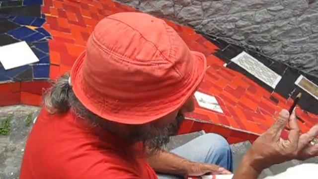 Jorge Selaron dibujando! Meses antes de su muerte - Rio de Janeiro смотреть онлайн