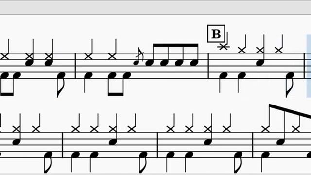 Goodness of God Drum Sheet Music Tutorial смотреть онлайн
