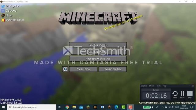 arkadaşım fatihin minecraft java edition serveri!1.8 için uygun смотреть онлайн