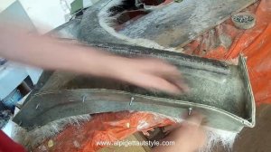 Opel Astra J GTC - стеклопластиковые крылья и другие детали