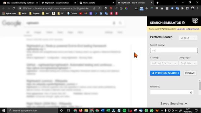? Cómo Investigar Mercados Internacionales SEO Nightwatch Simulator Extension Chrome смотреть онлайн