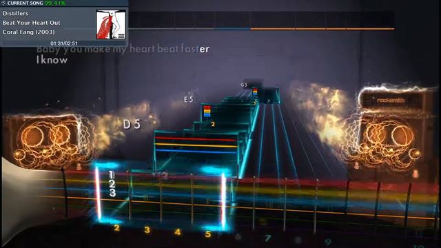 Rocksmith 2014 Beat Your Heart Out - The Distillers 99% Lead CDLC смотреть онлайн