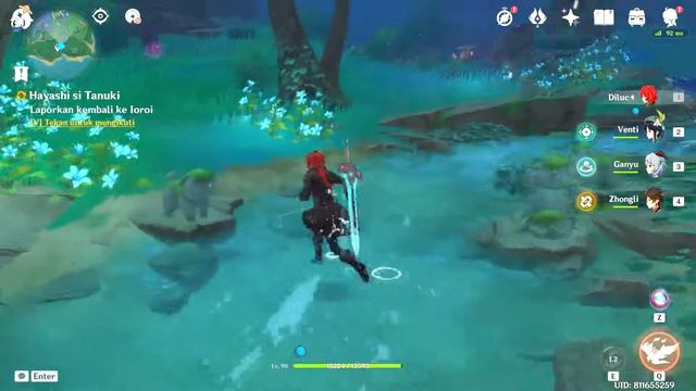 MENYELESAIKAN QUEST RITUAL PEMURNIAN SACRED SAKURA - HIASHI SI TANUKI! GENSHIN IMPACT смотреть онлайн